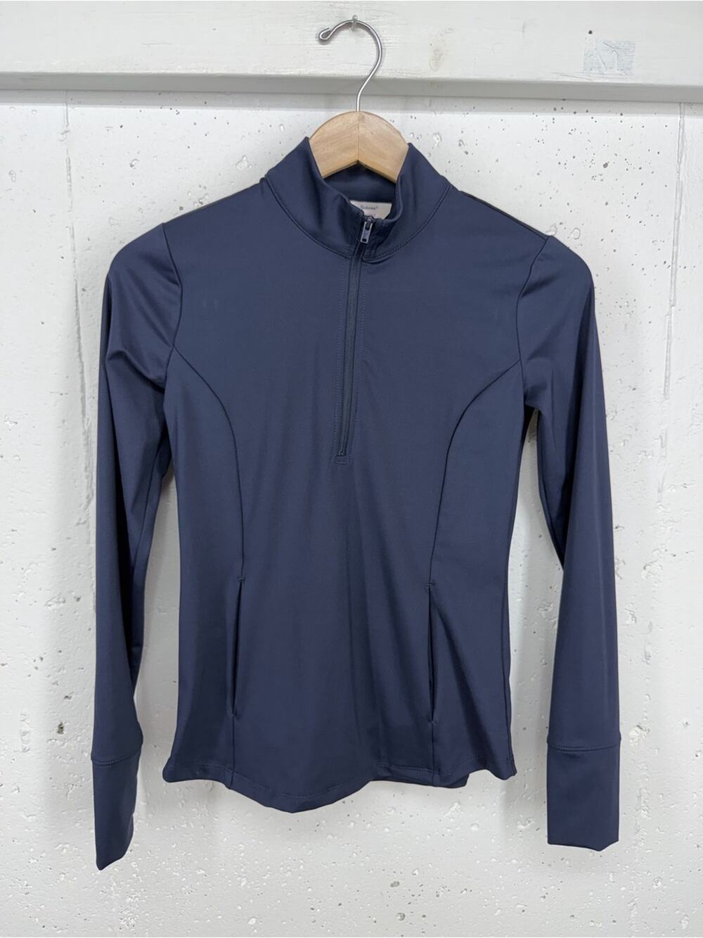 Tommy Bahama Women’s XS Island Navy Everyday Active 1/4 Zip Pullover